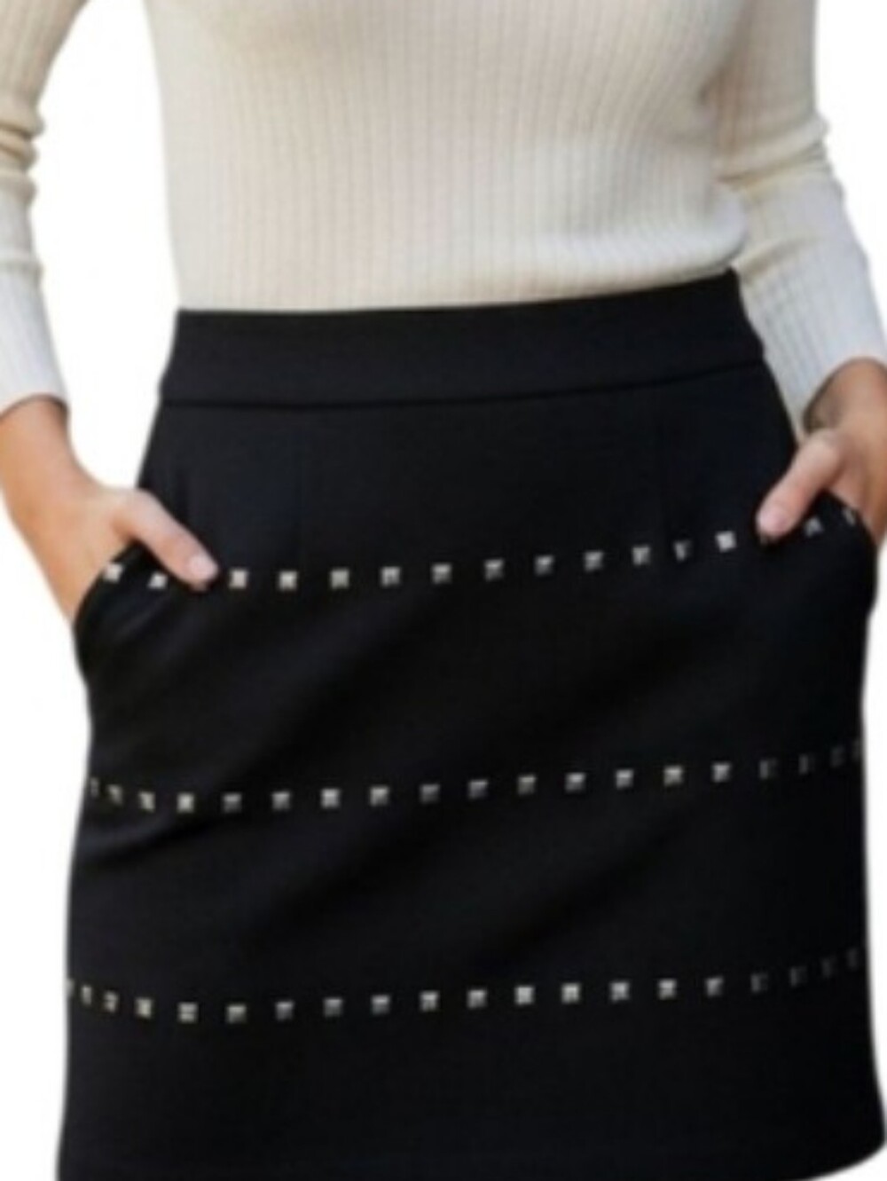 "Candies" Juniors (M) Sexy Little Black Skirt In Excellent Condition